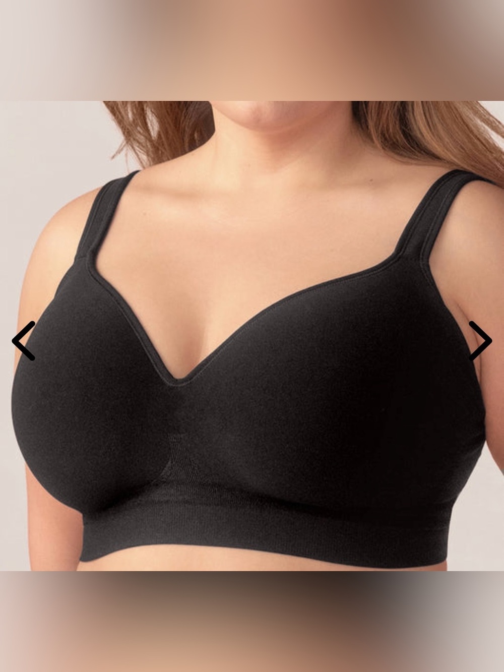 Shapermint Black Wireless Everyday Bra